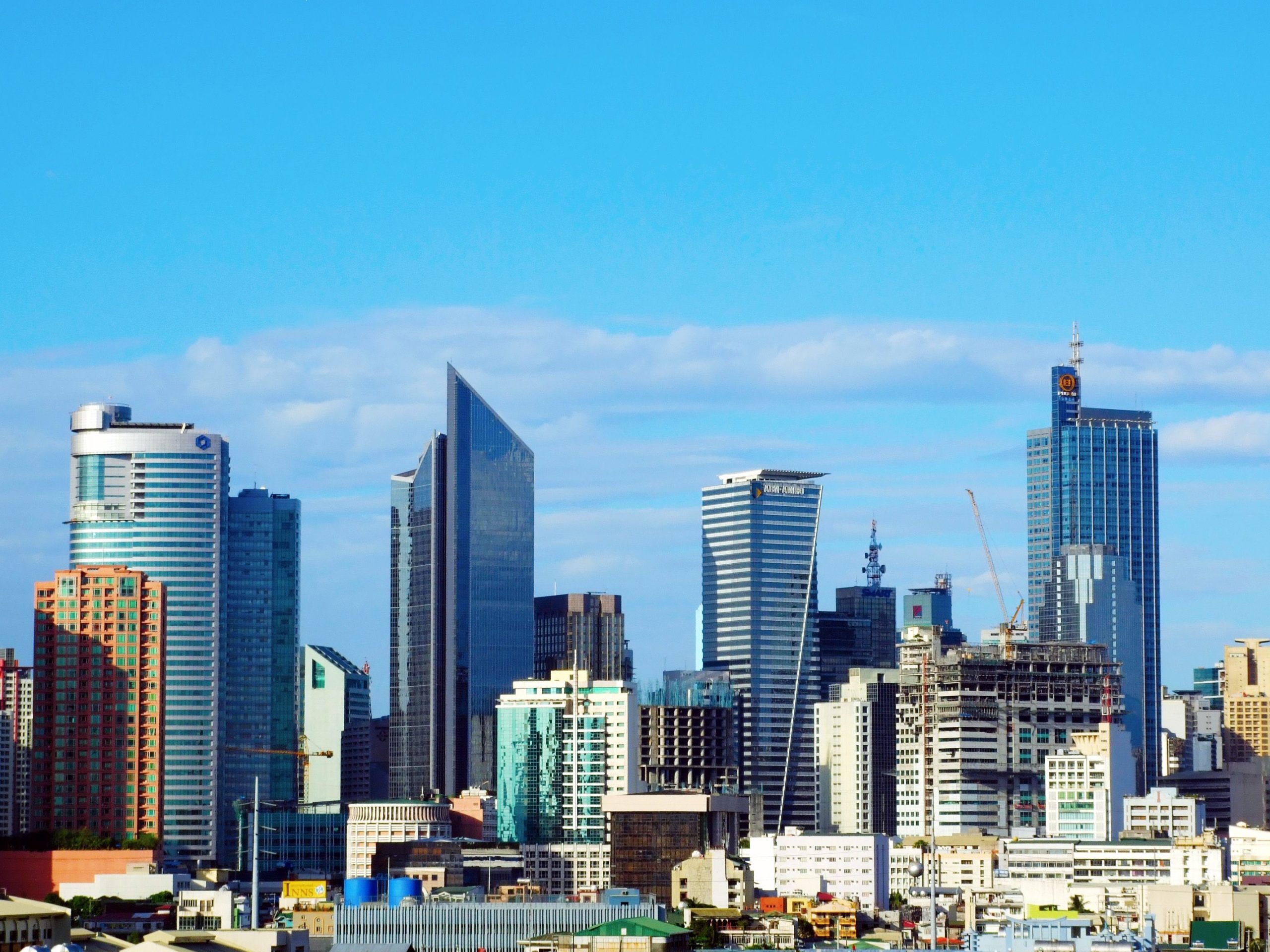 Modern regional city skyline representing urban economic growth and stability